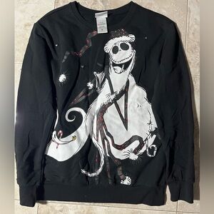 Disney “The Nightmare Before Christmas” light up crewneck sweater